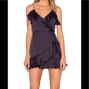 𝅺NBD Girl Next Door Dress in Midnight Indigo